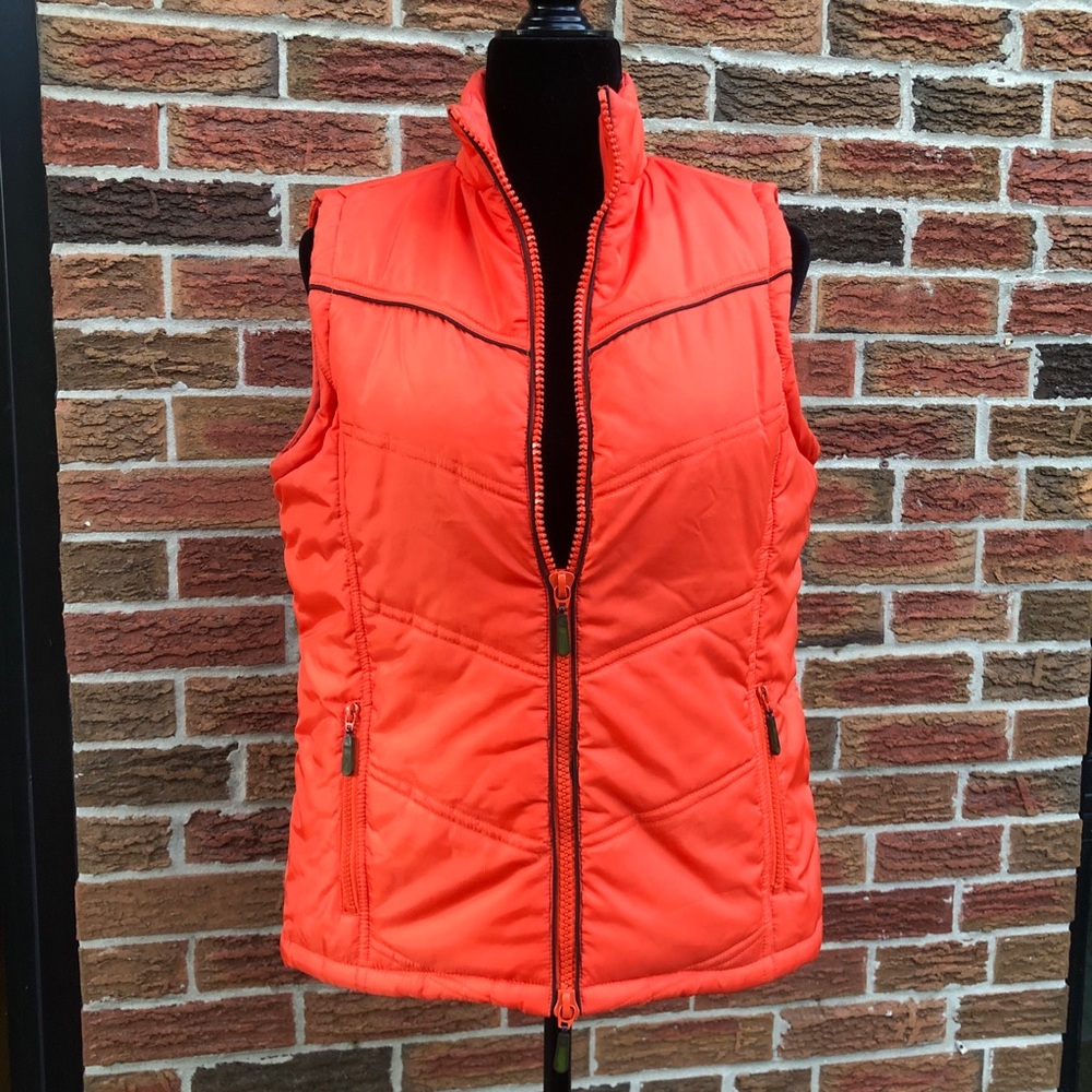 DKNY Vibrant Orange Women's Vest
